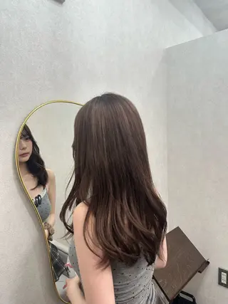 ロング カラー ナチュラル🎀透明感 カラー/香香のヘアスタイル