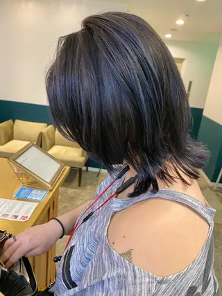 ミディアム 武内 凌レイヤーカット🐺のヘアスタイル