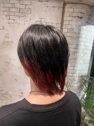 ミディアム カラー メンズ ショートカット✨/ 木下明哉のヘアスタイル