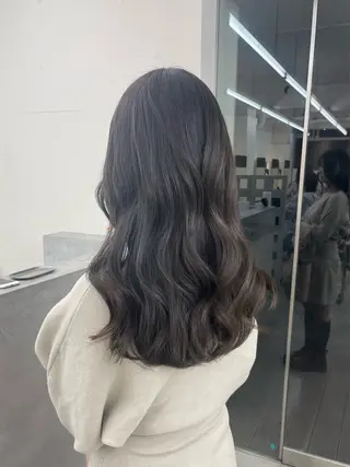 セミロング カラー 🦋韓国系指名No1 店長/圓山 祐也🦋のヘアスタイル
