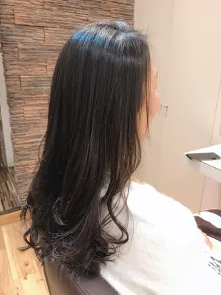 ロング ⚪︎ YUNAのヘアスタイル