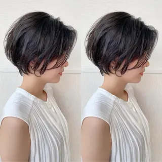 ショート 三鷹で1番ショート ボブをカットする新谷のヘアスタイル