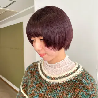 ショート カラー 🎯🦖ʜᴀɴᴀ 似合わせショート🌷のヘアスタイル