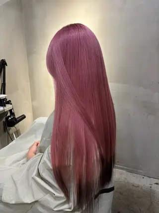 ロング カラー 中園康 /カラー/ブリーチのヘアスタイル