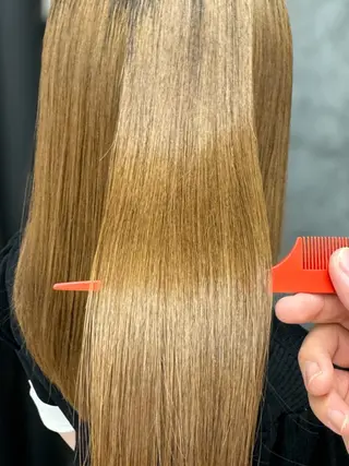 ロング 髪質改善メニュー 長井 美佐子のヘアスタイル