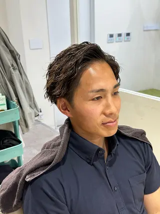 メンズ 髪質改善＆メンズ パーマ ひぐちのヘアスタイル