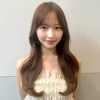 ロング ️🫧レイヤーカット 銀座/れいか️️🫧のヘアスタイル