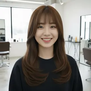 ロング 🤍モデル募集🤍 Anjuのヘアスタイル