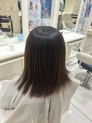 セミロング 中山 美里のヘアスタイル