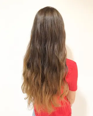 ロング カラー Miru by INCE HAIRのヘアスタイル