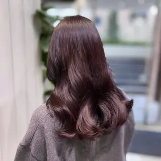 ミディアム カラー ヘアアレンジ 完全💗マンツーマン marinのヘアスタイル