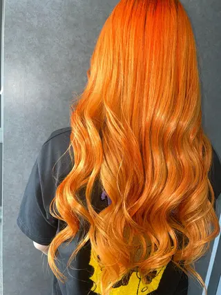 ロング カラー Piki salon ピキサロン　代表まきのヘアスタイル