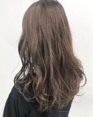 ロング カラー ケイジ✨透明感 /艶カラー✨のヘアスタイル