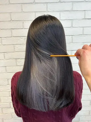 セミロング カラーアンドケアリタ kitamuuuのヘアスタイル