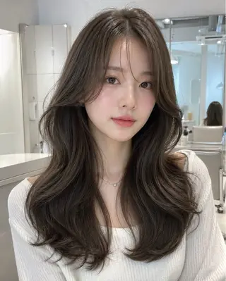 ミディアム ヘアアレンジ Ameri/髪質改善 /韓国ヘア🇰🇷のヘアスタイル