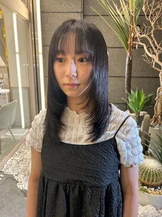 ミディアム ★トレンドヘア /Haruhi★のヘアスタイル