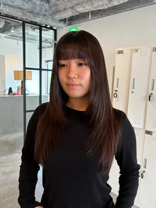 セミロング 🧣misaki 🧣のヘアスタイル