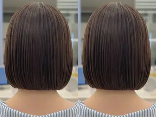 ショート 韓国風レイヤー 日向 GINZAのヘアスタイル