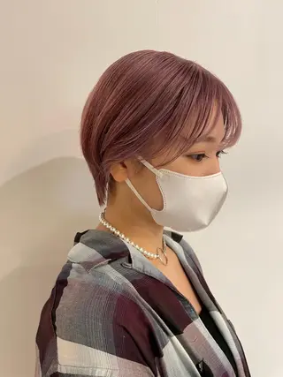 ショート カラー hazuki 🌝のヘアスタイル