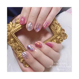 ショート ネイル 👑enen style👑のネイルデザイン