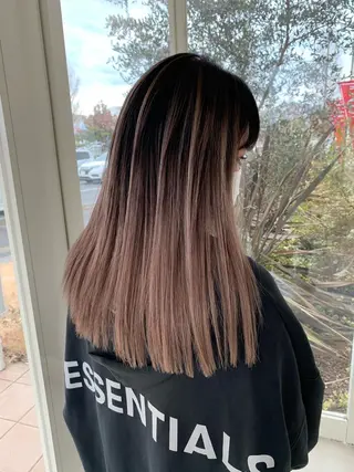 ロング カラー EARTH石巻店 尾形  裕のヘアスタイル