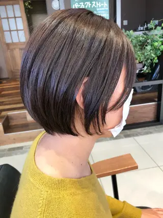 ショート ディレクター ノナカのヘアスタイル