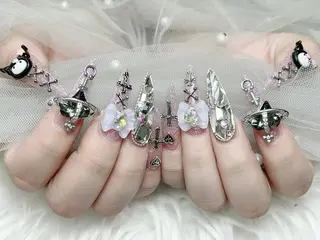 ネイル メンズ Bloom kabukiのネイルデザイン