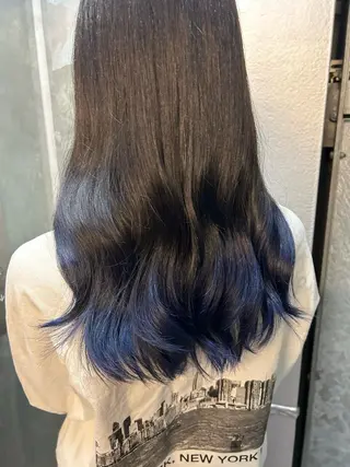 ロング カラー bnd_bnd アイのヘアスタイル