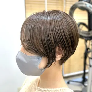 ショート カラー 藤田 祥平のヘアスタイル