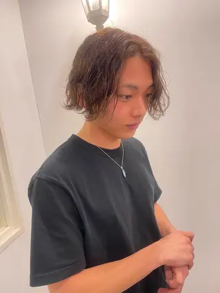 ミディアム メンズ Lita たいちのヘアスタイル