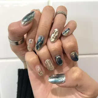 ネイル 【淡色color/ nail】maikoのネイルデザイン