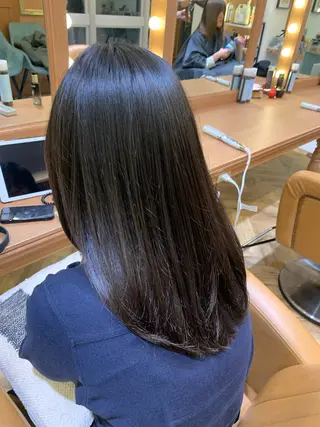 パーマ オリーブカラー/みづ き/ボブパーマ🤍のヘアスタイル