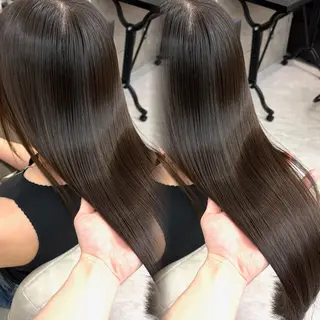 ロング カラー パーマ 🌸東中野/髪質改善 美髪矯正/櫻井🌸のヘアスタイル