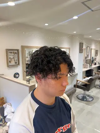 パーマ メンズ 🌀メンズパーマ🌀 🐏丸山祐宇🐏のヘアスタイル