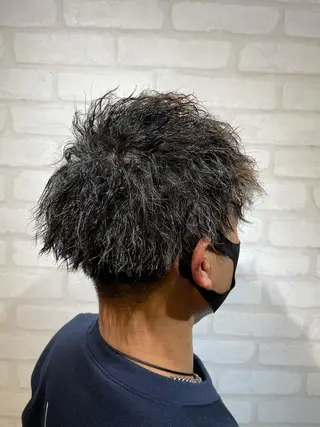 ミディアム パーマ メンズ 🌞谷川 幸也🌞のヘアスタイル