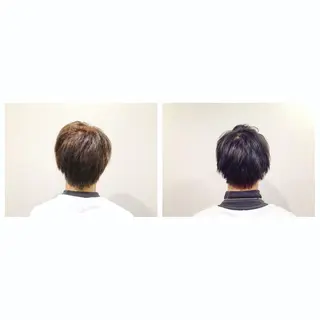 ショート カラー メンズ 遠藤悠大/メンズ縮毛 /メンズカットのヘアスタイル