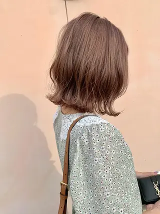ミディアム yui .のヘアスタイル