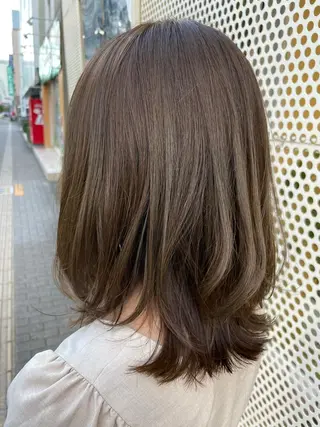 ミディアム 🦋NAKAMURA 🦋のヘアスタイル