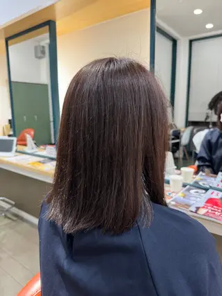 ミディアム カラー 大塚 しおりのヘアスタイル