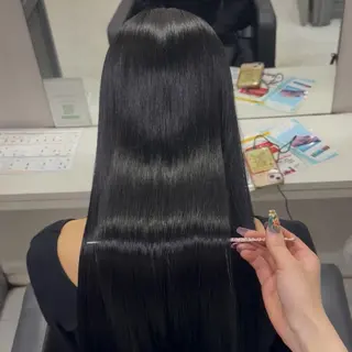 ロング カラー 🦋REISA🦋 エクステ×ハイトーンのヘアスタイル
