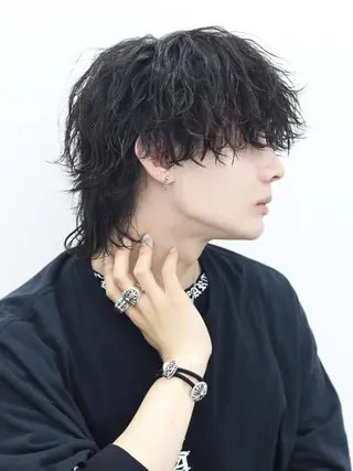 パーマ メンズ パーマ職人🔥／短髪 執行役員／YUTAのヘアスタイル