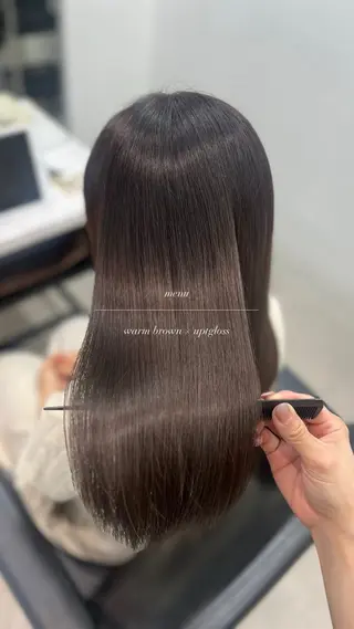 ロング カラー runa｜艶と透明感 を叶える 奈良香芝のヘアスタイル