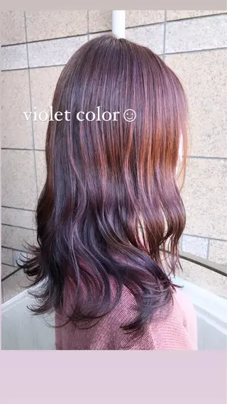 セミロング カラーアンドケアリタ kitamuuuのヘアスタイル