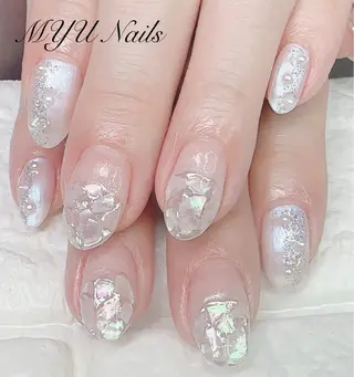 ネイル ニュアンスネイル🌈 MYU Nailsのネイルデザイン