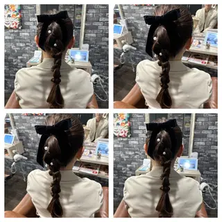 ミディアム ヘアアレンジ 🎀推し活ヘアー🎀 Yuuna🐰💖のヘアスタイル