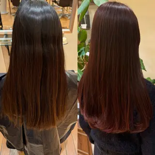 カラー 北島 菜々美のヘアスタイル
