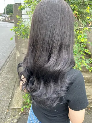 カラー ダブルスキルエクステ /羽エクステ白石宇由のヘアスタイル