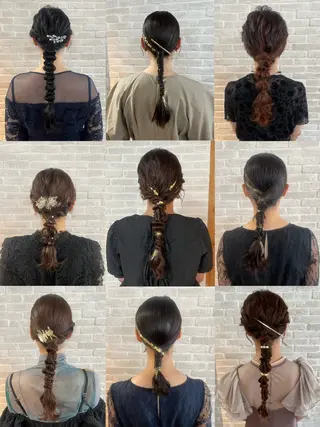 ロング ヘアアレンジ Topstylist YUKIのヘアスタイル
