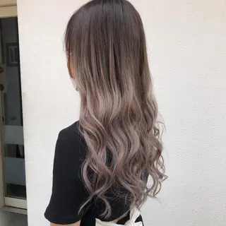 ロング hair make belle所属・國生 香織のヘアスタイル