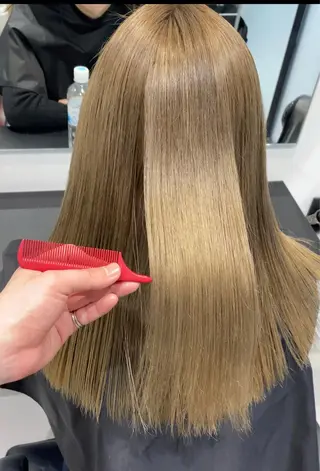 セミロング 吉武 茂暉のヘアスタイル